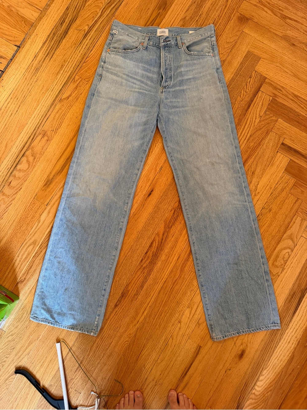 Citizens of Humanity Annina High Rise Wide Leg Jeans women's sz 28